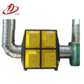 Industrial waste gas plasma extractor